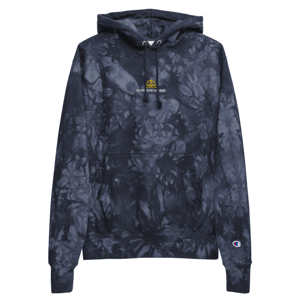 Champion reverse weave on sale scrunch dye black hoodie